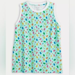 TomboyX Beary Sweet Signature Soft Cotton-Blend Jersey Muscle Tank